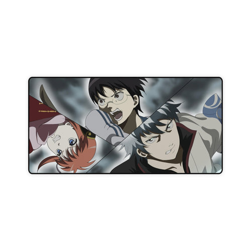 Gintama Gintoki Sakata, Kagura, Shimura Shinpachi Mouse Pad (Desk Mat)