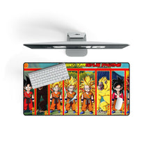 Load image into Gallery viewer, Kid Goku Supersaiyajin Evolutions Mouse Pad (Desk Mat) On Desk
