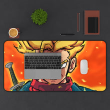 Load image into Gallery viewer, SSJ Trunks Mouse Pad (Desk Mat) With Laptop
