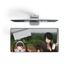 Load image into Gallery viewer, Monogatari (Series) Mouse Pad (Desk Mat) On Desk
