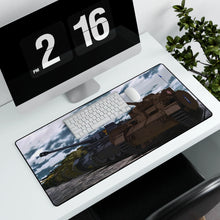 Load image into Gallery viewer, Girls und Panzer Mouse Pad (Desk Mat) With Laptop
