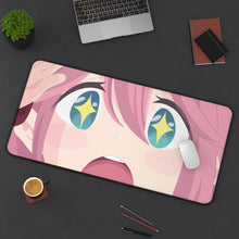 Load image into Gallery viewer, Laid-Back Camp by Mouse Pad (Desk Mat) On Desk
