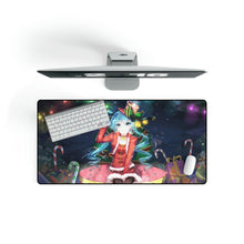 Load image into Gallery viewer, Christmas Santa Girl Anime Mouse Pad (Desk Mat)
