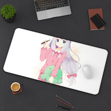 Load image into Gallery viewer, EroManga-Sensei Mouse Pad (Desk Mat) On Desk
