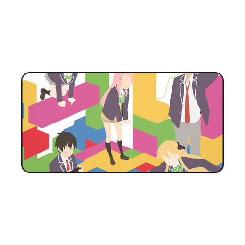 Gamers! Karen Tendou, Chiaki Hoshinomori, Aguri, Keita Amano, Tasuku Uehara Mouse Pad (Desk Mat)