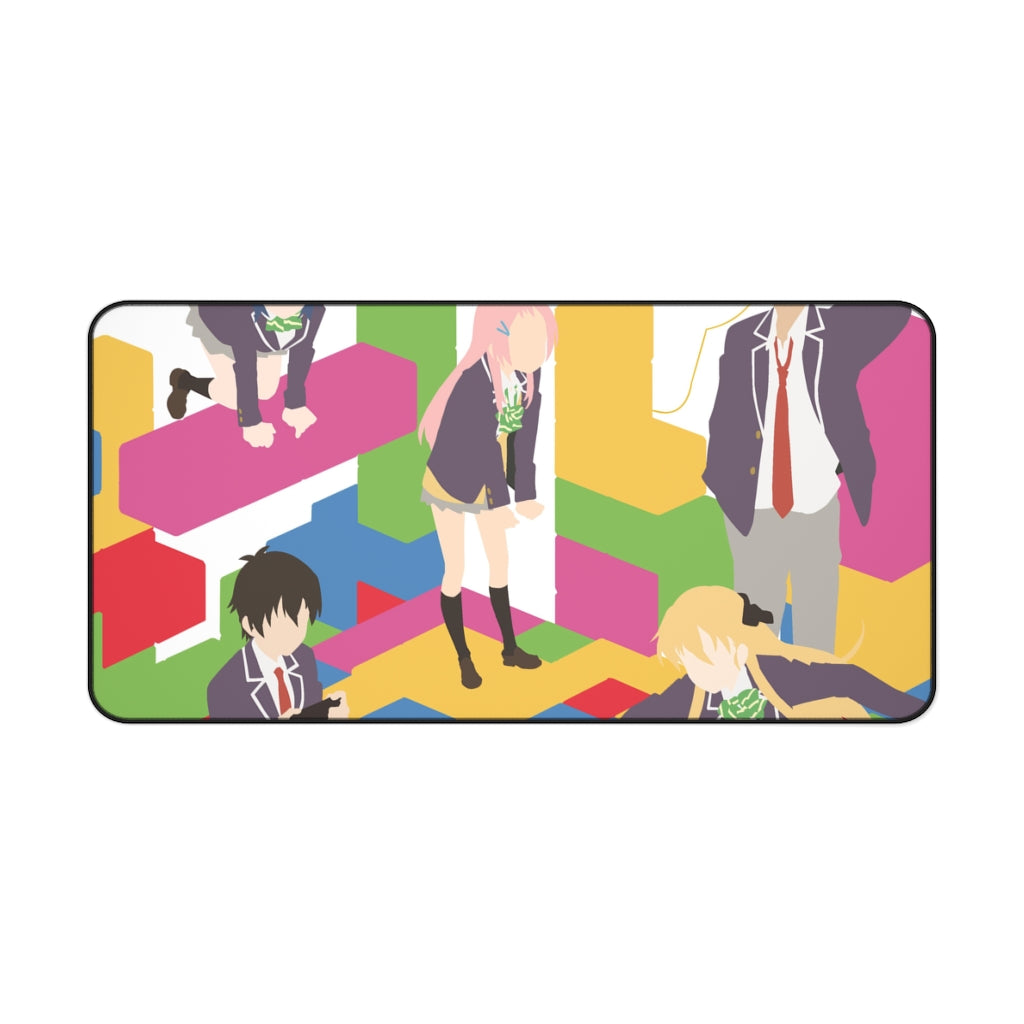 Gamers! Karen Tendou, Chiaki Hoshinomori, Aguri, Keita Amano, Tasuku Uehara Mouse Pad (Desk Mat)