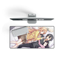 Load image into Gallery viewer, Asuna,Kirito and Yui (A really beautiful family) Mouse Pad (Desk Mat) On Desk

