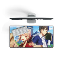 Load image into Gallery viewer, How a Realist Hero Rebuilt the Kingdom Mouse Pad (Desk Mat) On Desk
