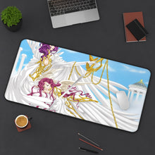 Load image into Gallery viewer, Code Geass Euphemia Li Britannia, Cornelia Li Britannia Mouse Pad (Desk Mat) With Laptop
