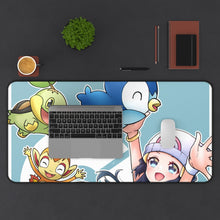 Load image into Gallery viewer, Anime Pokémon Mouse Pad (Desk Mat) With Laptop
