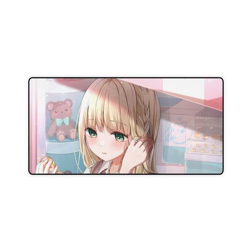 Anime Girl Mouse Pad (Desk Mat)