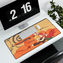 Load image into Gallery viewer, Anime Naruto Mouse Pad (Desk Mat) With Laptop
