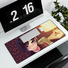 Load image into Gallery viewer, Anime Girl Mouse Pad (Desk Mat) With Laptop

