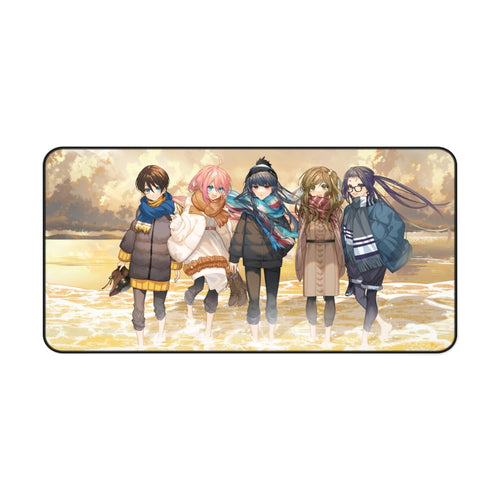 Yuru Camp by Mouse Pad (Desk Mat)