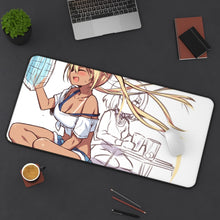 Load image into Gallery viewer, Kaho Hinata Mouse Pad (Desk Mat) On Desk
