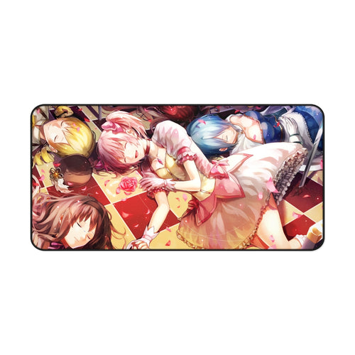 Puella Magi Madoka Magica Homura Akemi, Madoka Kaname, Sayaka Miki, Mami Tomoe, Kyuubey Mouse Pad (Desk Mat)