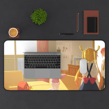Load image into Gallery viewer, Miss Kobayashi&#39;s Dragon Maid Kobayashi San Chi No Maid Dragon Mouse Pad (Desk Mat) With Laptop

