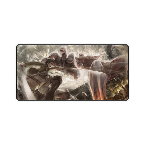 Eren vs Titan Colosal Mouse Pad (Desk Mat)