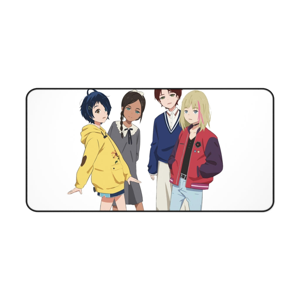Wonder Egg Priority Rika Kawai, Momoe Sawaki, Neiru Aonuma Mouse Pad (Desk Mat)