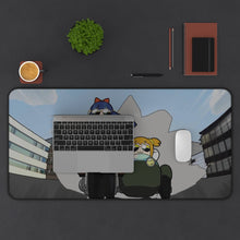 Load image into Gallery viewer, Pop Team Epic Mouse Pad (Desk Mat) With Laptop
