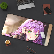 Load image into Gallery viewer, Virtual Youtuber Mouse Pad (Desk Mat) On Desk
