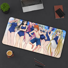 Load image into Gallery viewer, To Love-Ru Mouse Pad (Desk Mat) On Desk
