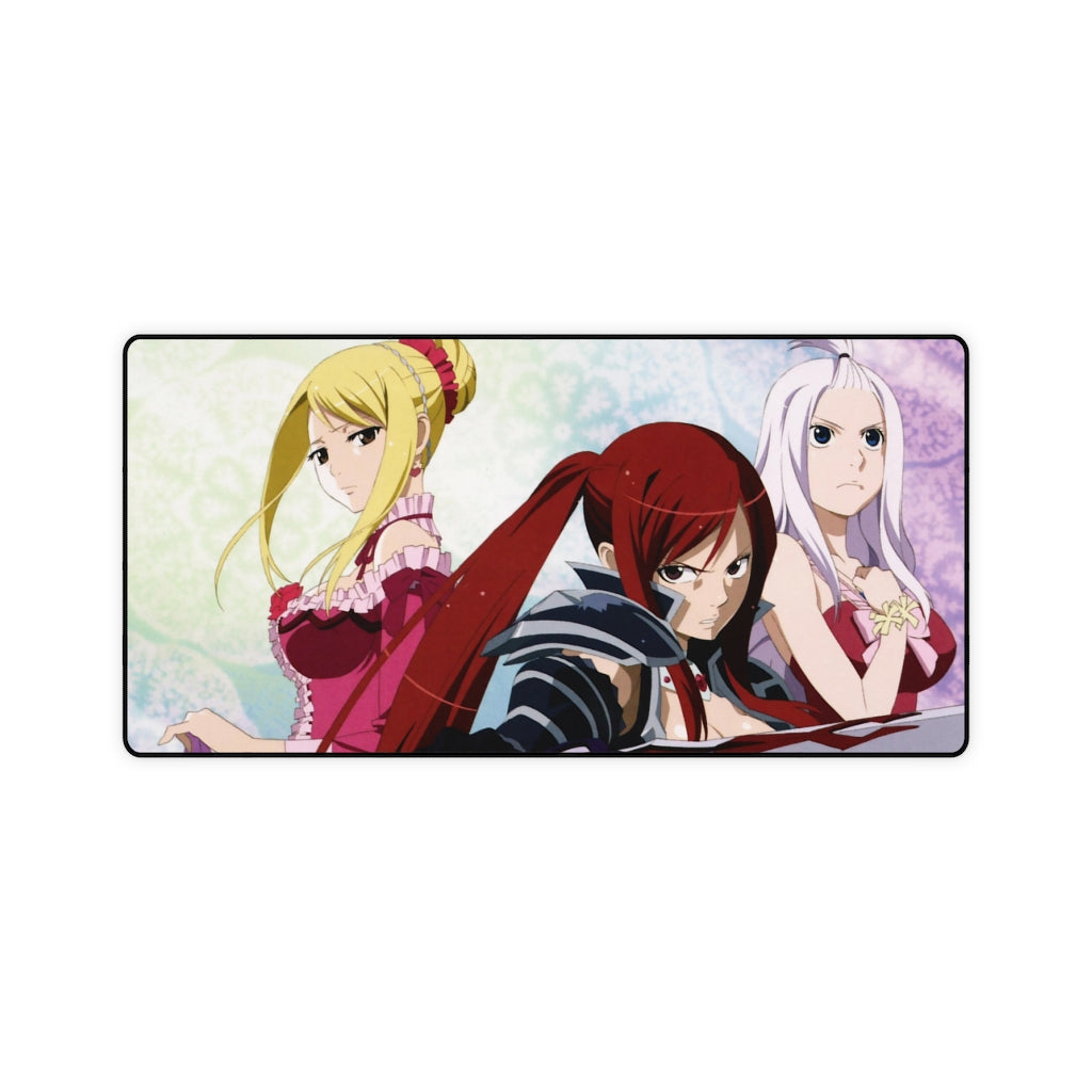 Fairy Tail Erza Scarlet, Lucy Heartfilia Mouse Pad (Desk Mat)