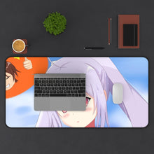 Load image into Gallery viewer, Plastic Memories Isla Mouse Pad (Desk Mat) With Laptop
