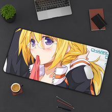 Load image into Gallery viewer, Infinite Stratos Mouse Pad (Desk Mat) On Desk
