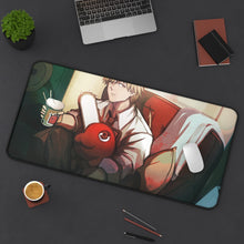 Load image into Gallery viewer, Chainsaw Man Mouse Pad (Desk Mat) On Desk
