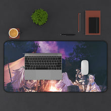Load image into Gallery viewer, Goblin Slayer Dwarf Shaman, Goblin Slayer, High Elf Archer, Lizard Priest, Priestess Mouse Pad (Desk Mat) With Laptop
