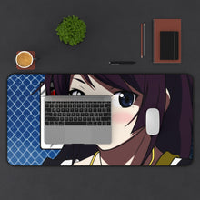 Load image into Gallery viewer, Monogatari (Series) Mouse Pad (Desk Mat) With Laptop
