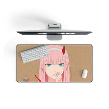 Load image into Gallery viewer, Darling in the FranXX Mouse Pad (Desk Mat) On Desk
