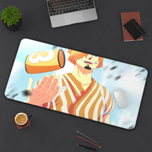 Load image into Gallery viewer, One Piece Sanji Mouse Pad (Desk Mat) On Desk
