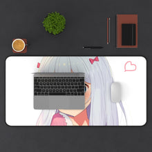 Load image into Gallery viewer, EroManga-Sensei Mouse Pad (Desk Mat) With Laptop
