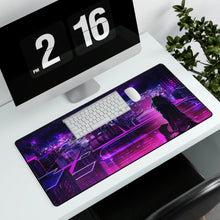 Load image into Gallery viewer, Night, City, Anime, Scenery, Buildings, Mouse Pad (Desk Mat)
