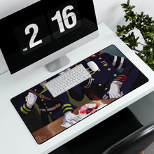 Load image into Gallery viewer, Seraph of the End Mouse Pad (Desk Mat) With Laptop
