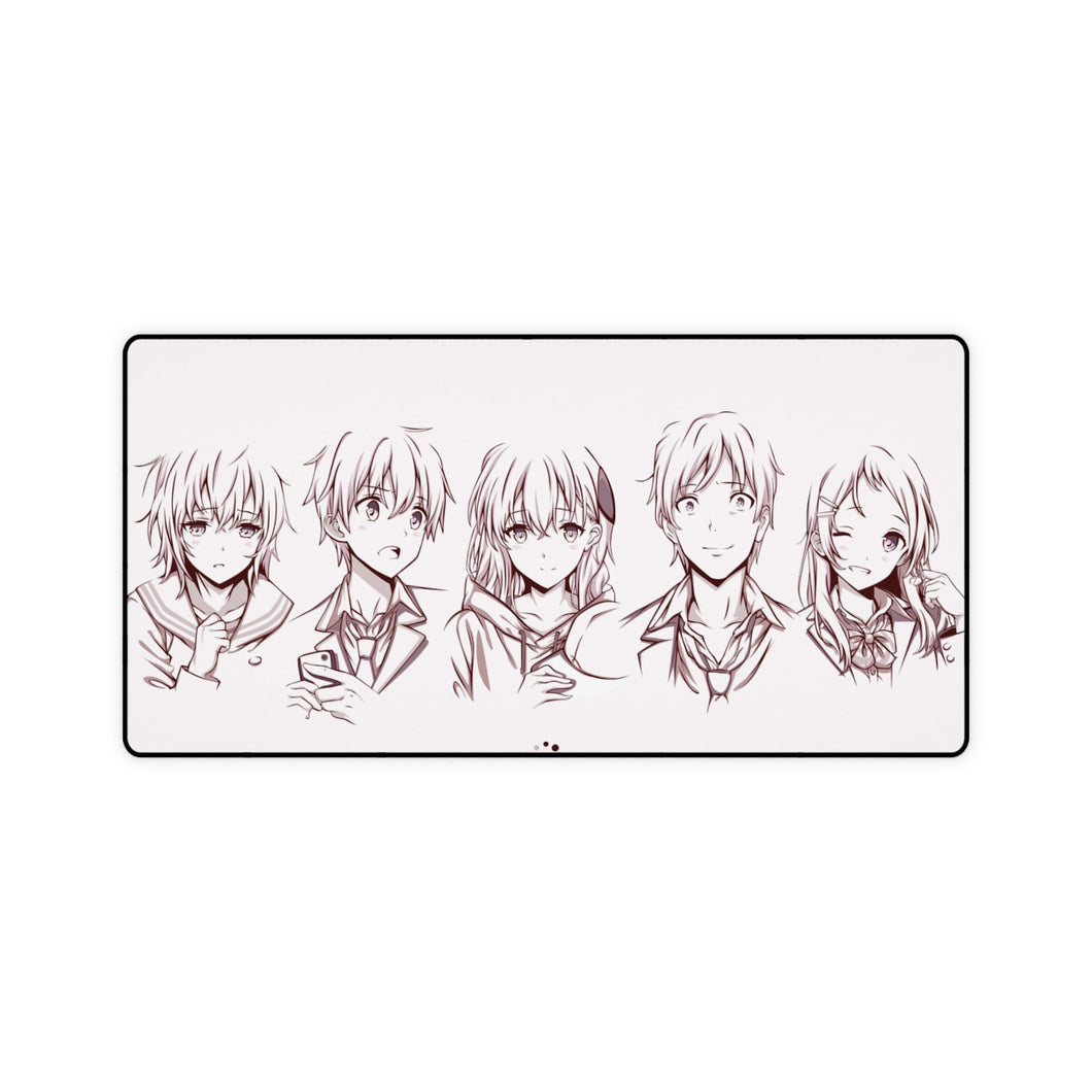 Gamers! Karen Tendou, Chiaki Hoshinomori, Aguri, Keita Amano, Tasuku Uehara Mouse Pad (Desk Mat)