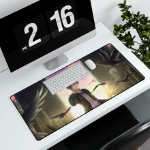 Load image into Gallery viewer, Rentarō Satomi - Black Bullet Mouse Pad (Desk Mat) With Laptop
