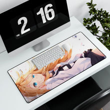 Load image into Gallery viewer, Angels Of Death Rachel Gardner Mouse Pad (Desk Mat) With Laptop
