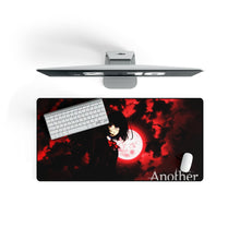 Load image into Gallery viewer, Another Mei Misaki Mouse Pad (Desk Mat) On Desk
