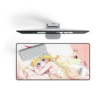 Load image into Gallery viewer, Nisekoi Chitoge Kirisaki Mouse Pad (Desk Mat) On Desk
