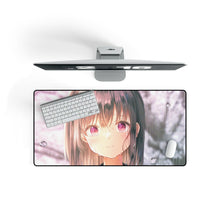 Load image into Gallery viewer, Anime Girl Mouse Pad (Desk Mat) On Desk
