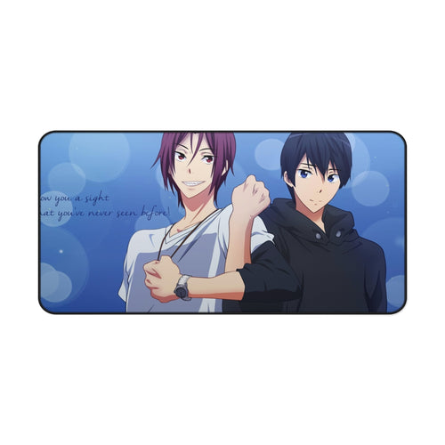 Free! Rin Matsuoka, Haruka Nanase Mouse Pad (Desk Mat)