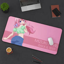 Load image into Gallery viewer, Baka And Test Mouse Pad (Desk Mat) On Desk
