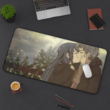 Load image into Gallery viewer, Sakuta x Mai Mouse Pad (Desk Mat) On Desk
