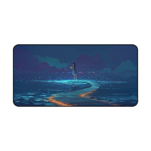 Anime Girl Mouse Pad (Desk Mat)
