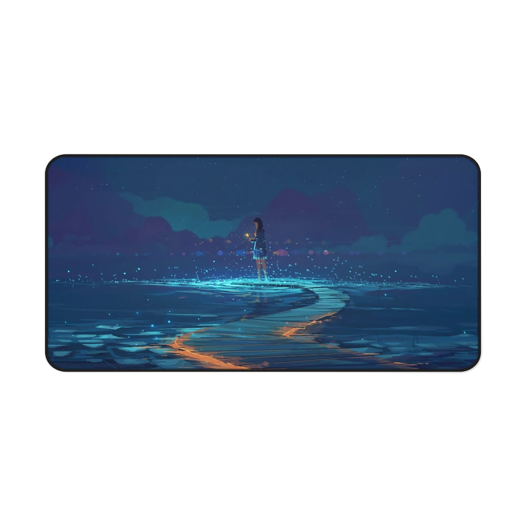 Anime Girl Mouse Pad (Desk Mat)