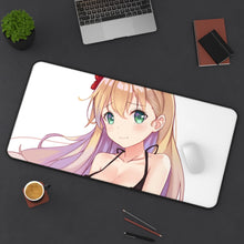 Load image into Gallery viewer, Gamers! Karen Tendou Mouse Pad (Desk Mat) On Desk
