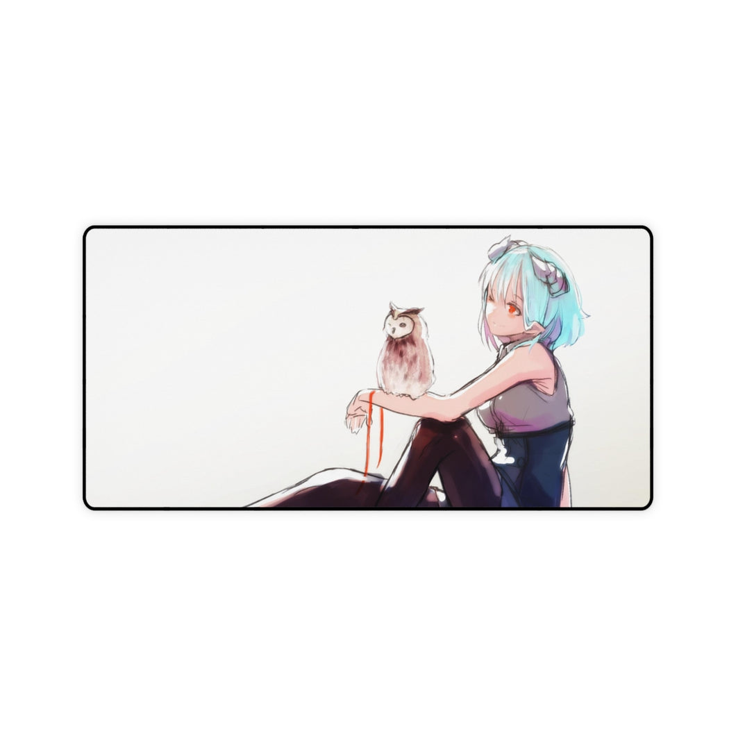 Anime Girl Mouse Pad (Desk Mat)